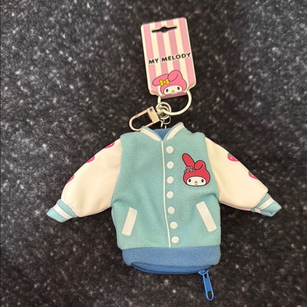 Adorable My Melody Keychain Jacket Pouch! Brand new with tag!
